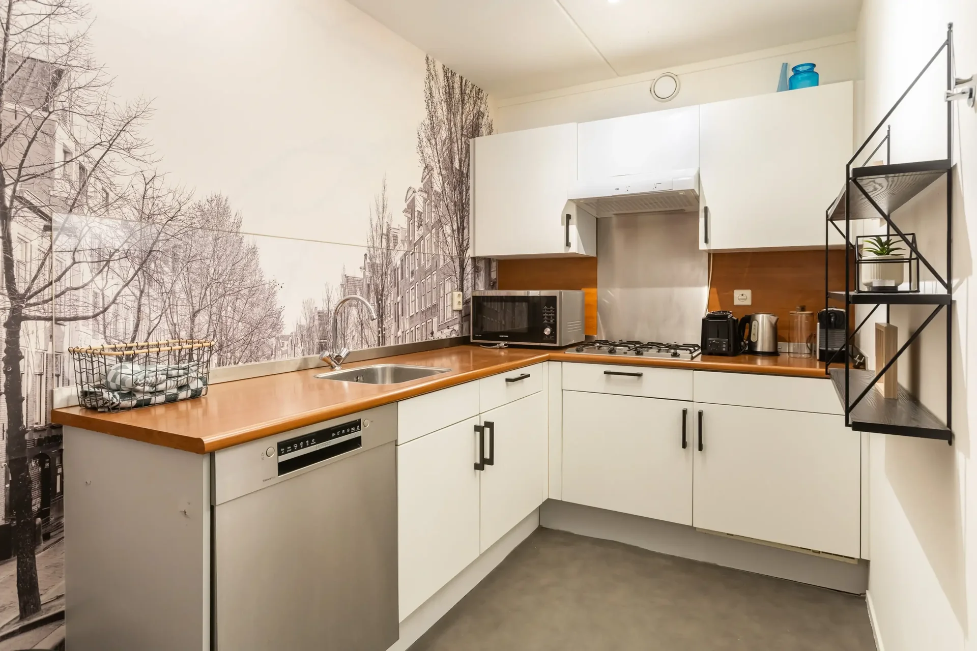 Foto van de Appartement gelegen aan de Tweede Looiersdwarsstraat in Amsterdam
