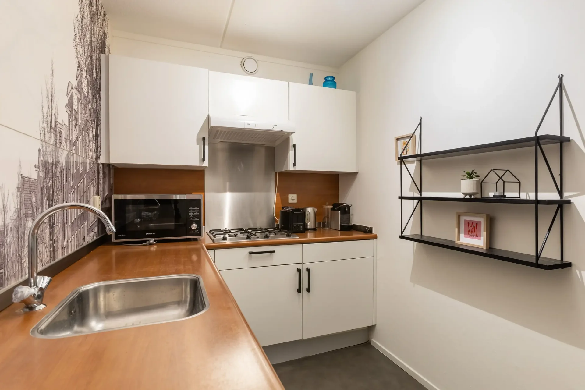Foto van de Appartement gelegen aan de Tweede Looiersdwarsstraat in Amsterdam