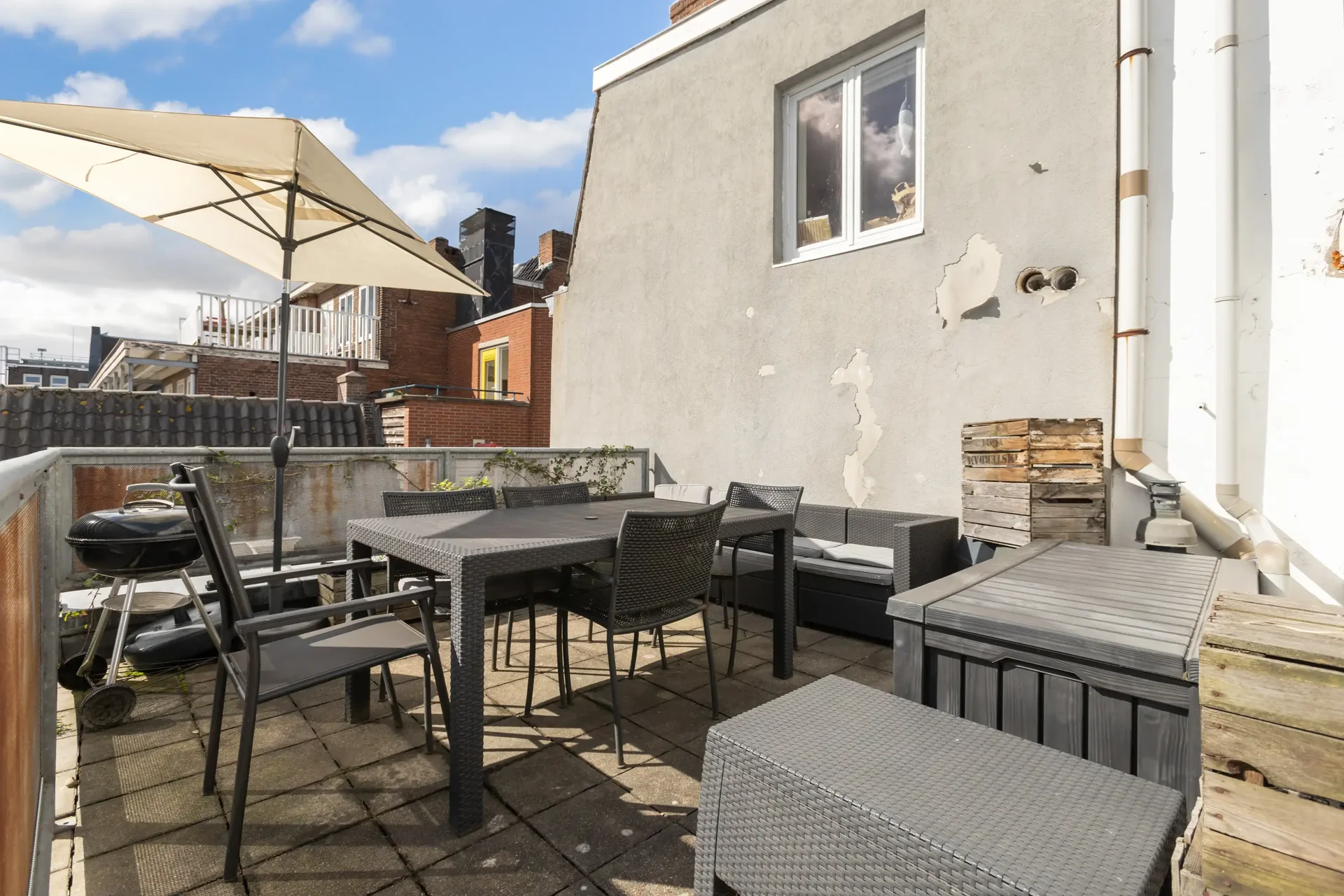 Foto van de Appartement gelegen aan de Tweede Looiersdwarsstraat in Amsterdam