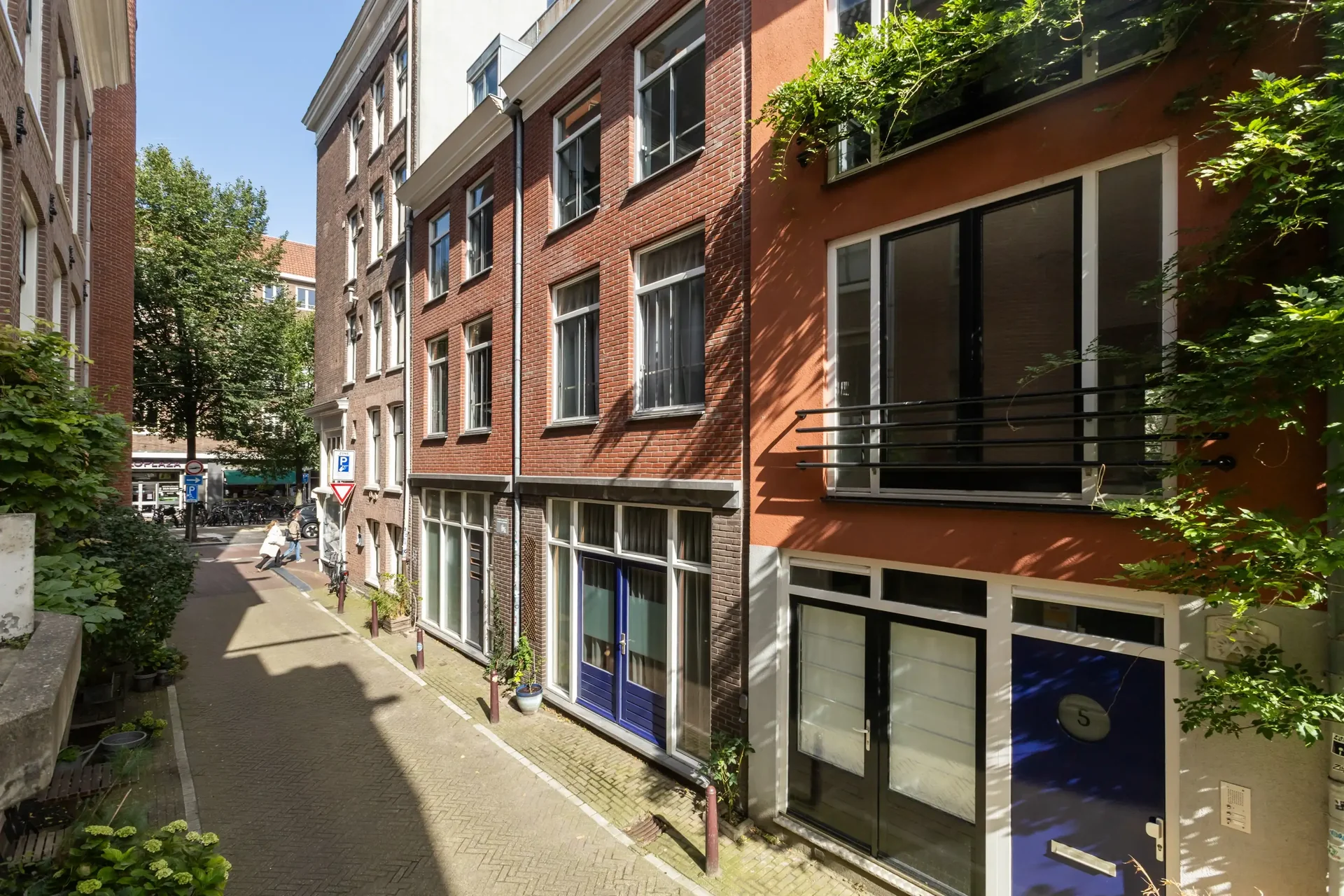 Foto van de Appartement gelegen aan de Tweede Looiersdwarsstraat in Amsterdam