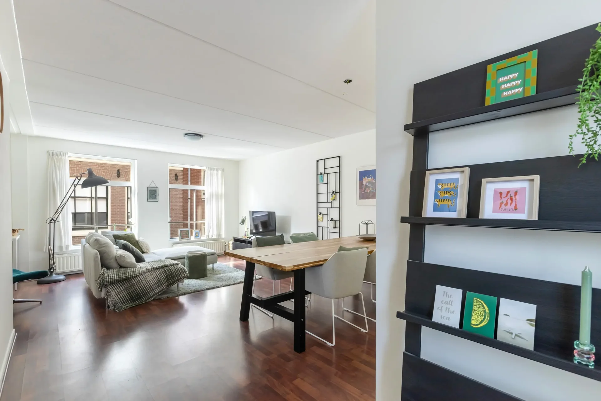 Foto van de Appartement gelegen aan de Tweede Looiersdwarsstraat in Amsterdam