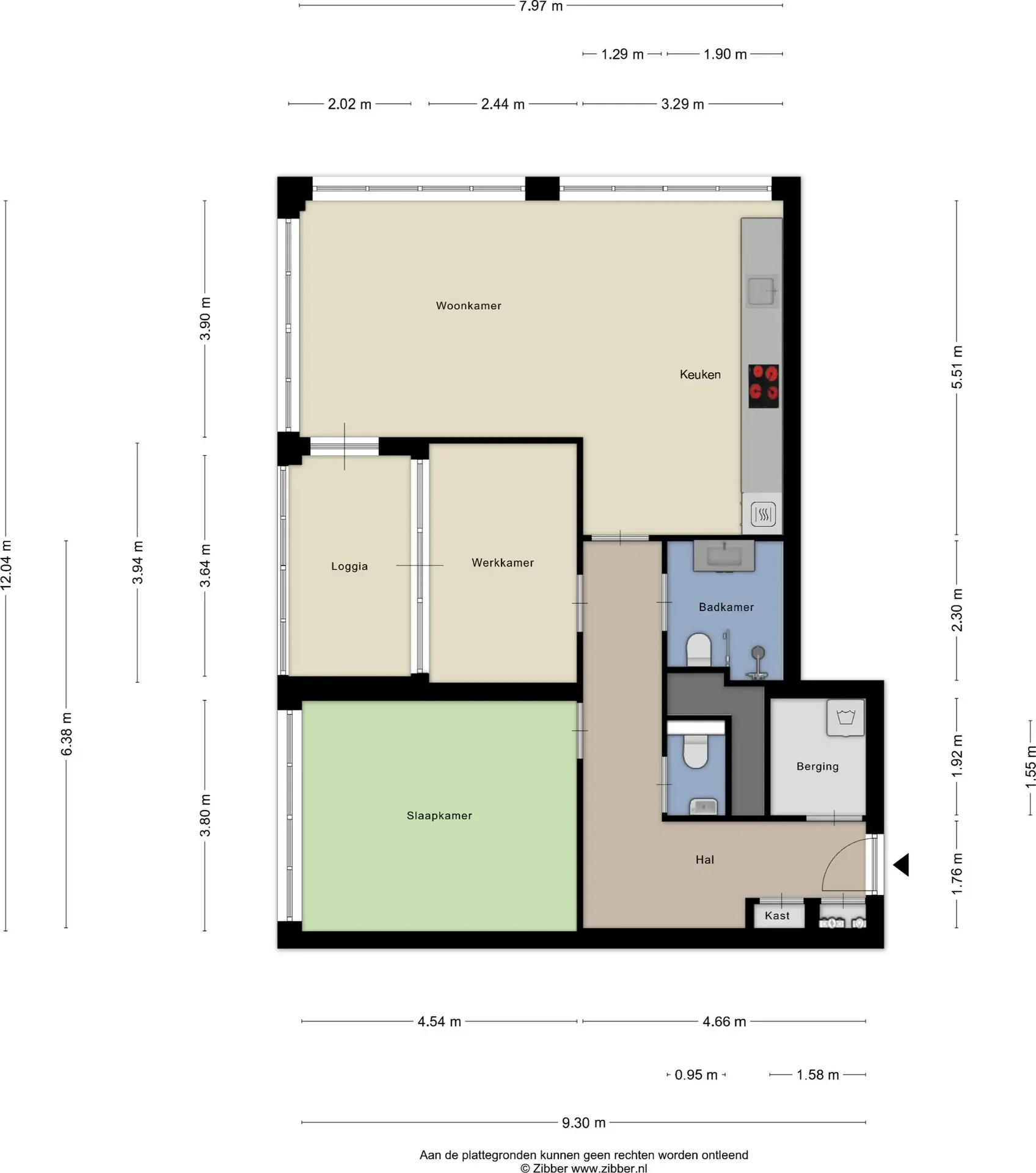 Foto van de Appartement gelegen aan de Dijkmeerlaan in Amsterdam