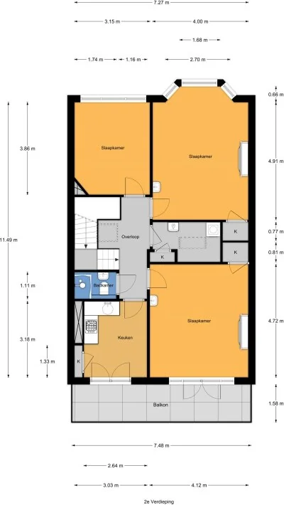 Foto van de Appartement gelegen aan de Statenlaan in Den Haag
