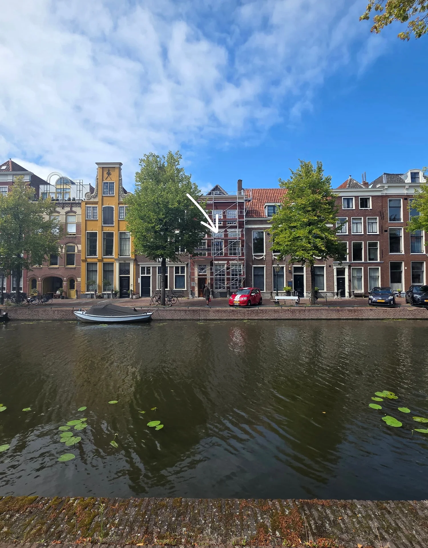 Foto van de Kamer gelegen aan de Herengracht in Leiden