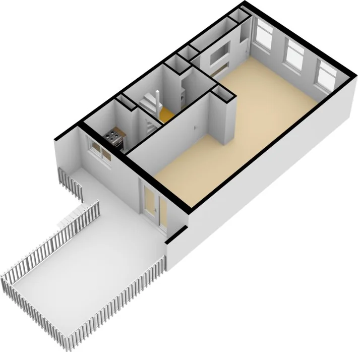 Foto van de Appartement gelegen aan de Amaryllislaan in Heemstede