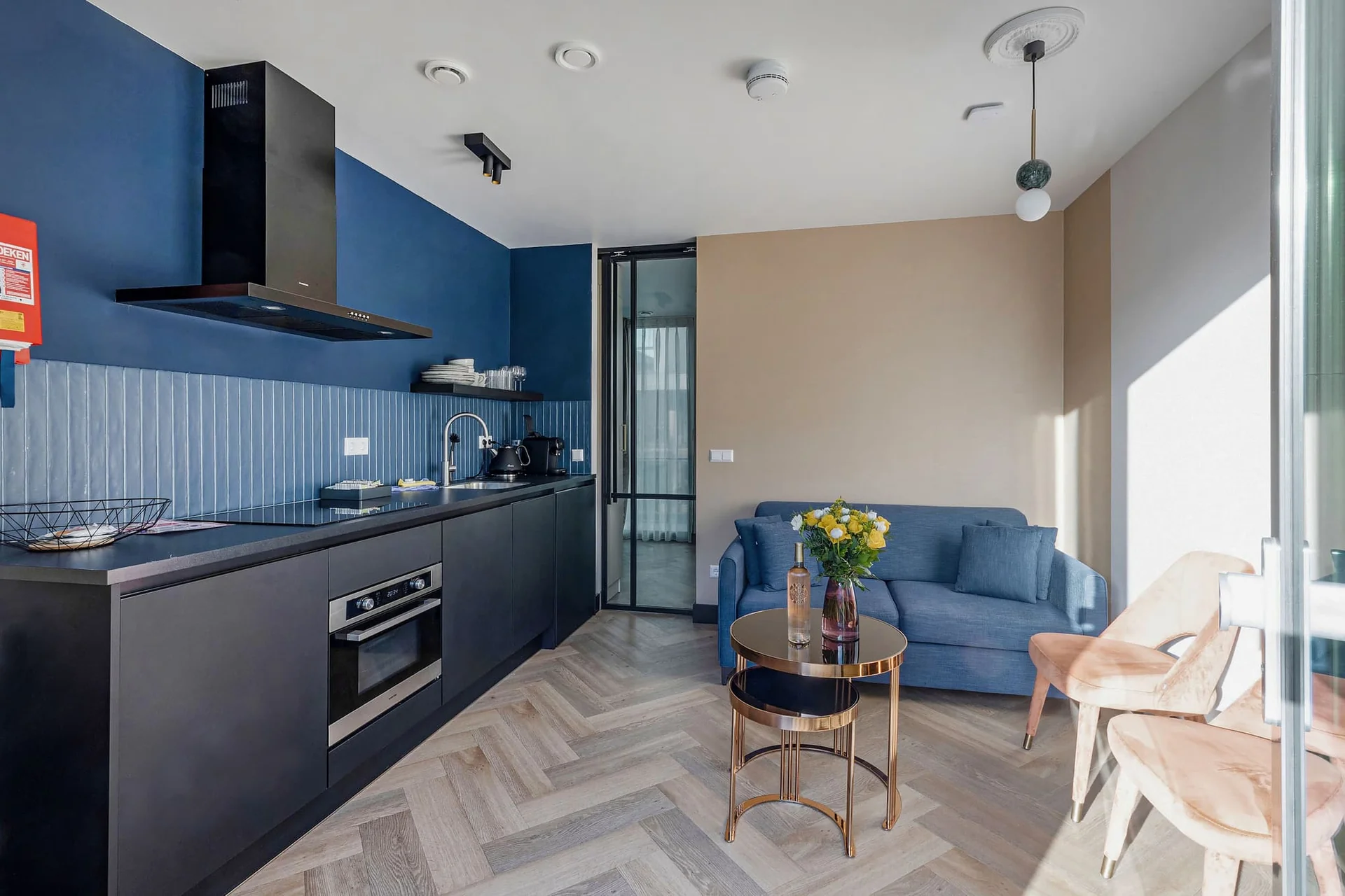 Foto van de Studio gelegen aan de Ridderspoorweg in Amsterdam