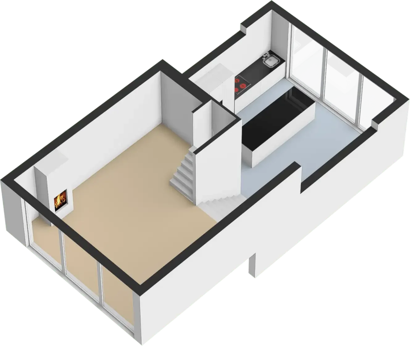 Foto van de Appartement gelegen aan de Jan Olphert Vaillantlaan in Amsterdam