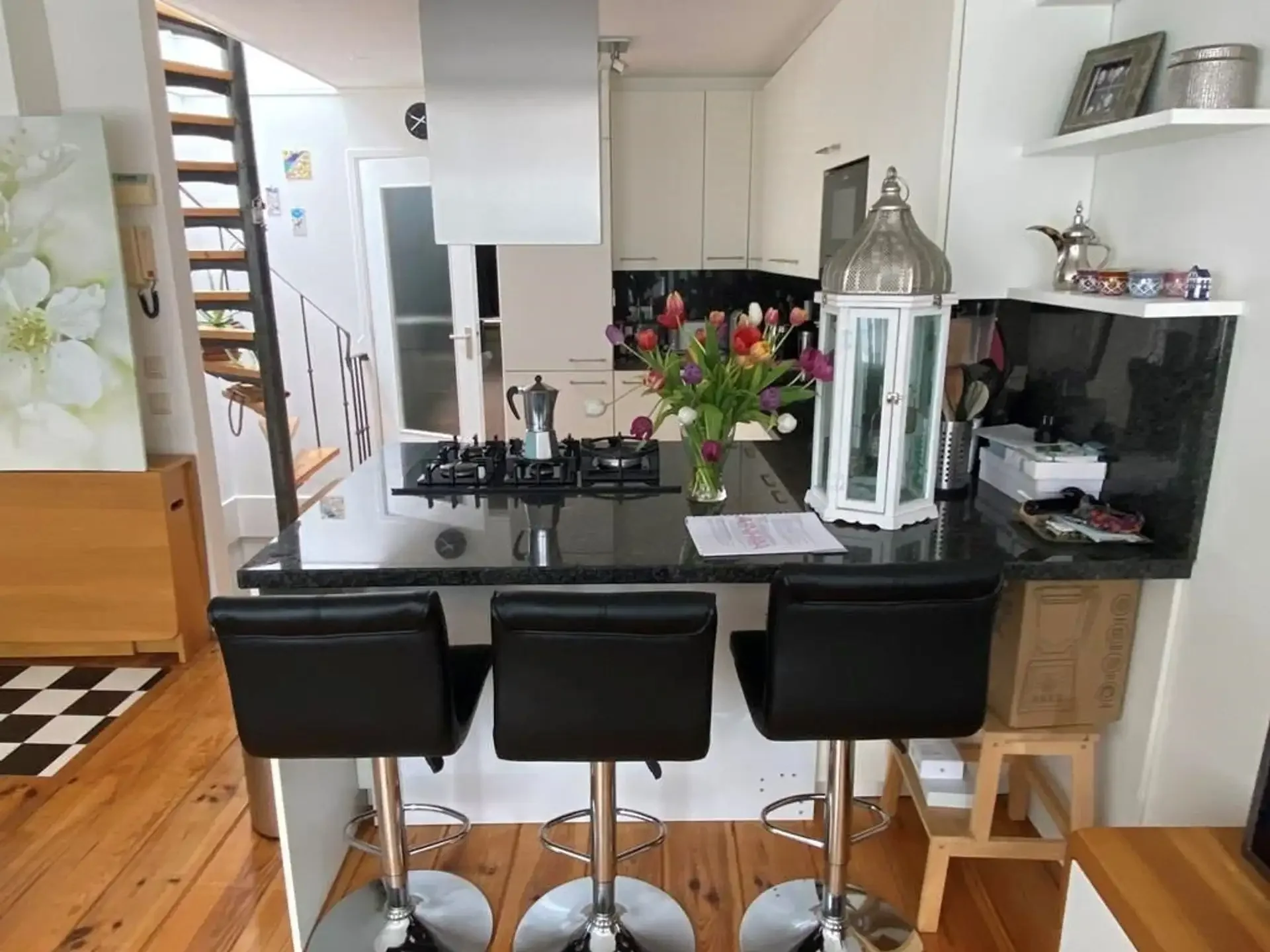 Foto van de Appartement gelegen aan de Tweede Egelantiersdwarsstraat in Amsterdam