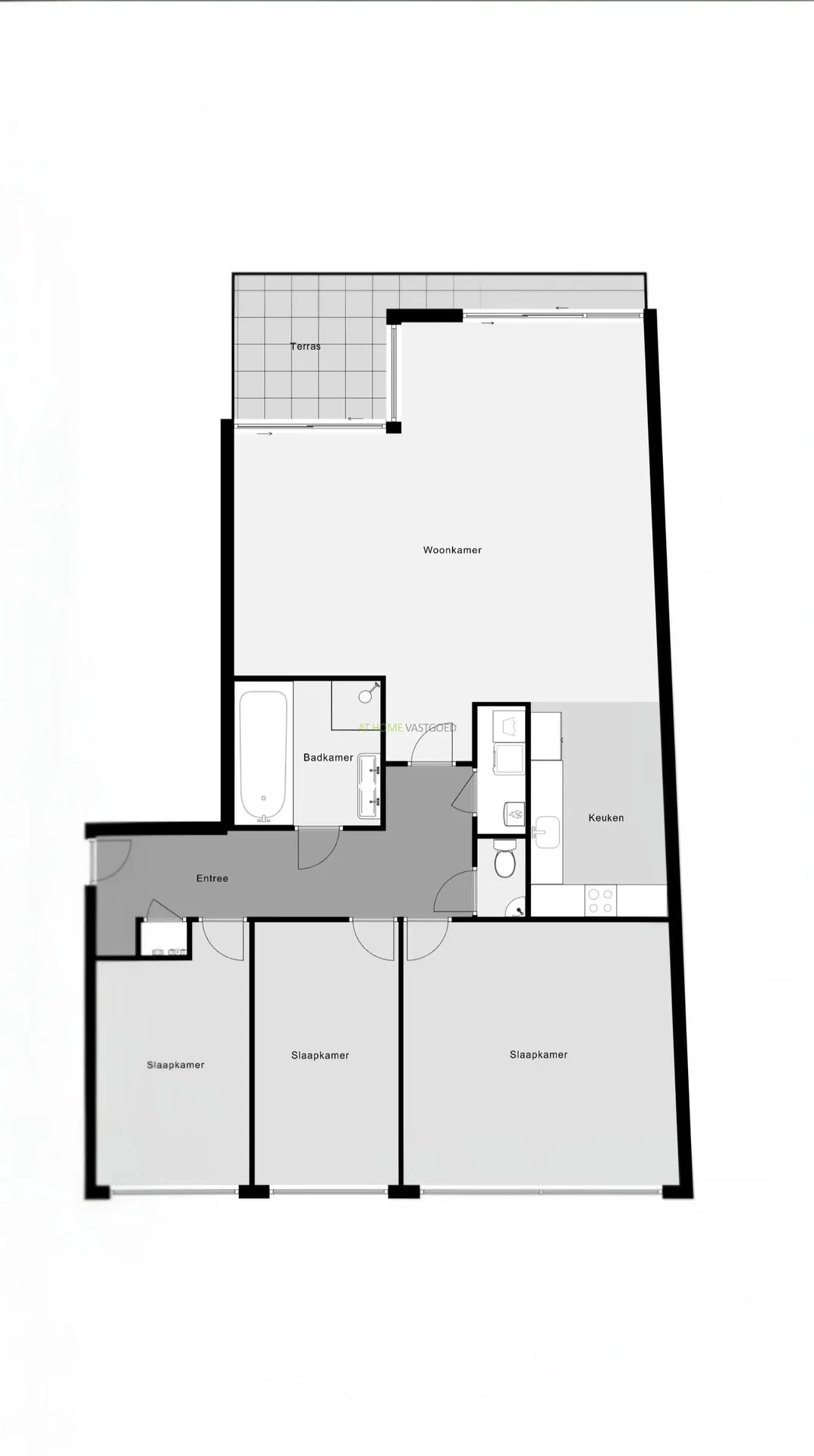 Foto van de Appartement gelegen aan de Houtlaan in Rotterdam