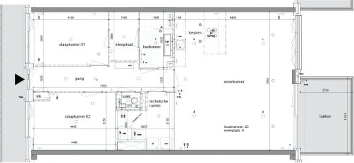 Foto van de Appartement gelegen aan de Pi Schefferstraat in Hilversum