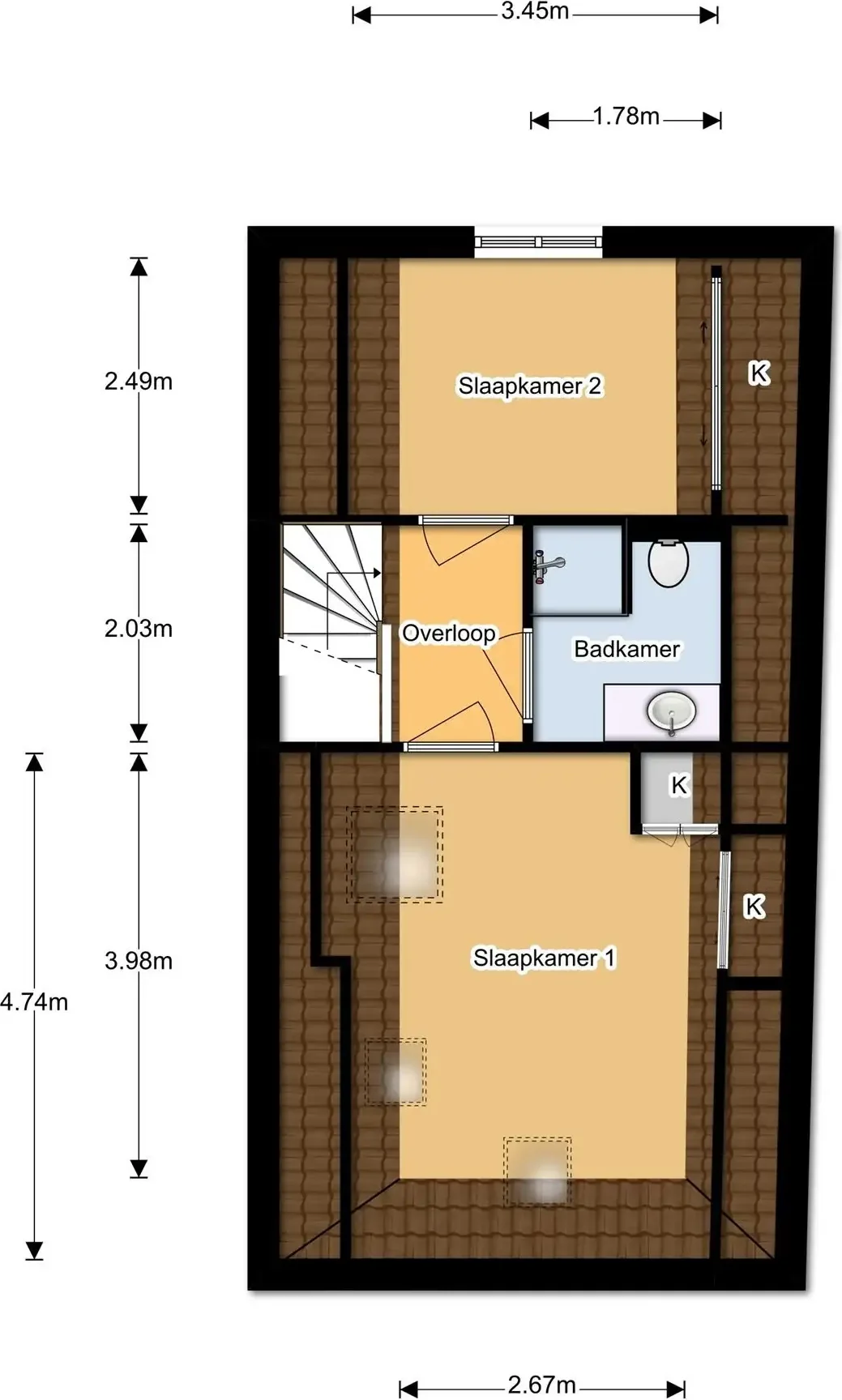 Foto van de Appartement gelegen aan de Papestraat in Den Haag