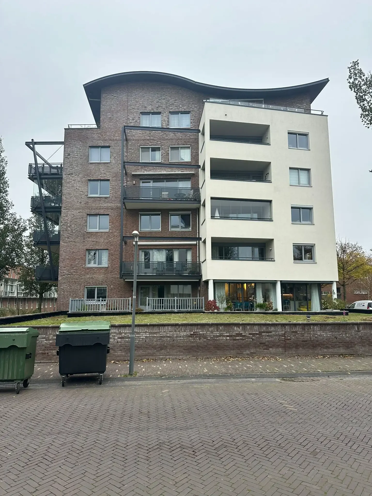 Foto van de Appartement gelegen aan de Lobeliuslaan in Oegstgeest