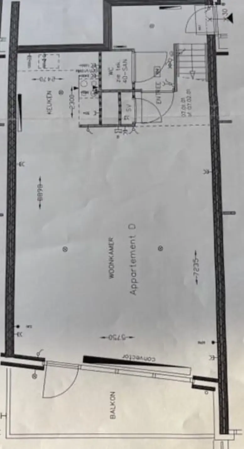 Foto van de Appartement gelegen aan de Lobeliuslaan in Oegstgeest