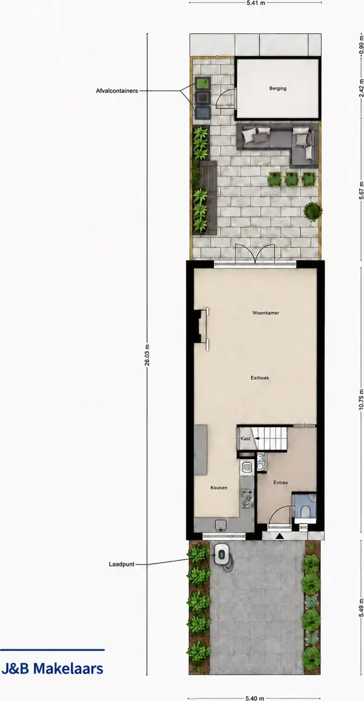Foto van de Appartement gelegen aan de Keizershof in Harmelen