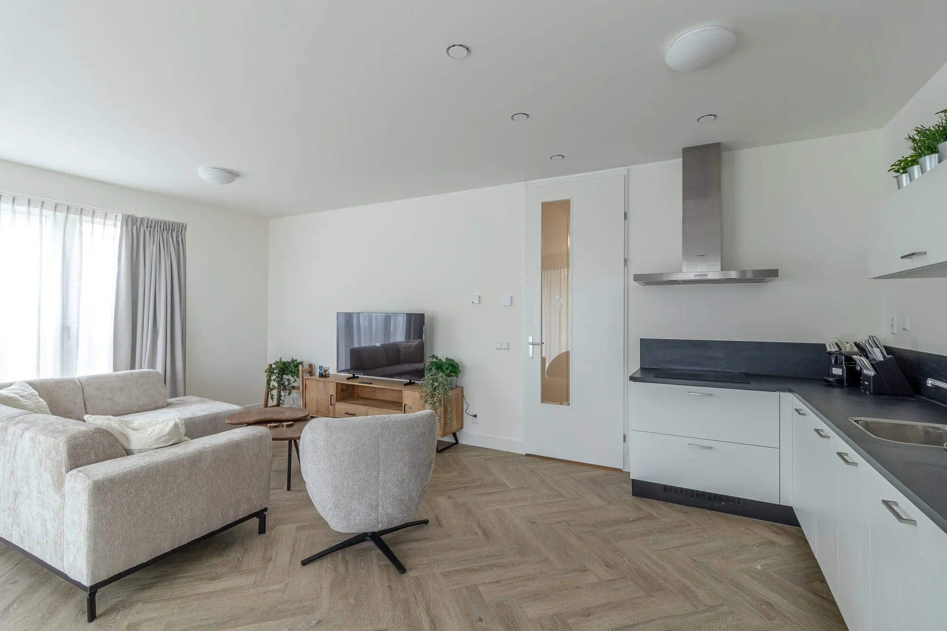 Foto van de Appartement gelegen aan de Burnhamstraat in Hoofddorp