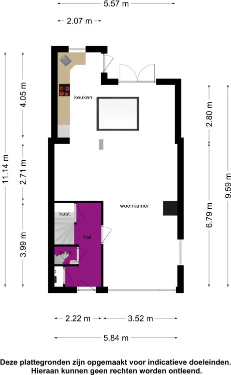 Foto van de Appartement gelegen aan de Dr. Kuyperstraat in Zutphen