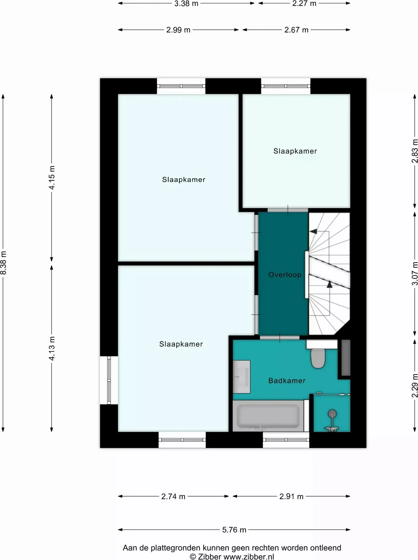 Foto van de Appartement gelegen aan de Apollolaan in Oostzaan