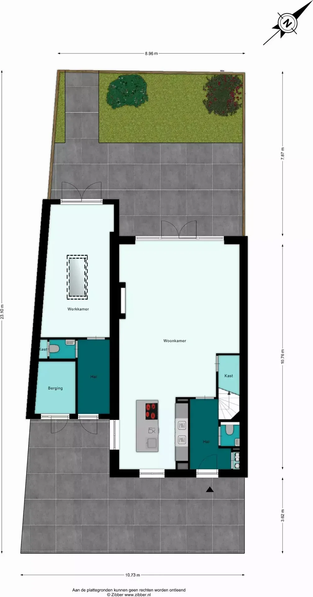 Foto van de Appartement gelegen aan de Apollolaan in Oostzaan