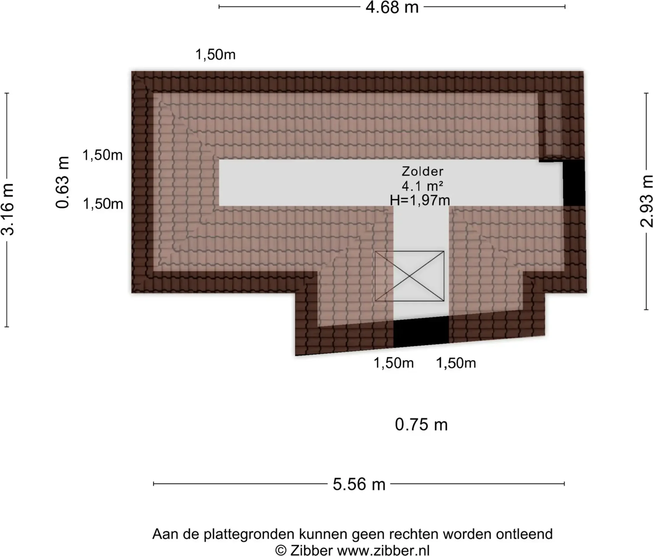 Foto van de Appartement gelegen aan de Hoornbruglaan in Rijswijk