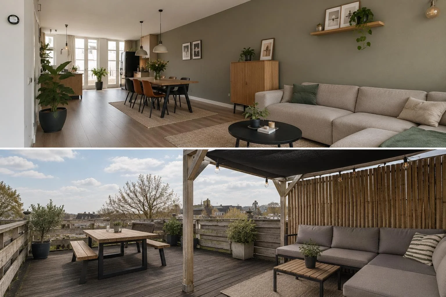 Foto van de Kamer gelegen aan de Kanaalstraat in Amsterdam
