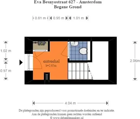 Foto van de Appartement gelegen aan de Eva Besnyöstraat in Amsterdam