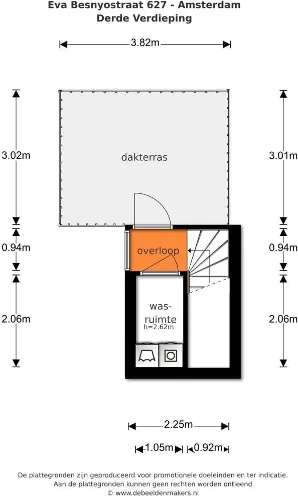 Foto van de Appartement gelegen aan de Eva Besnyöstraat in Amsterdam
