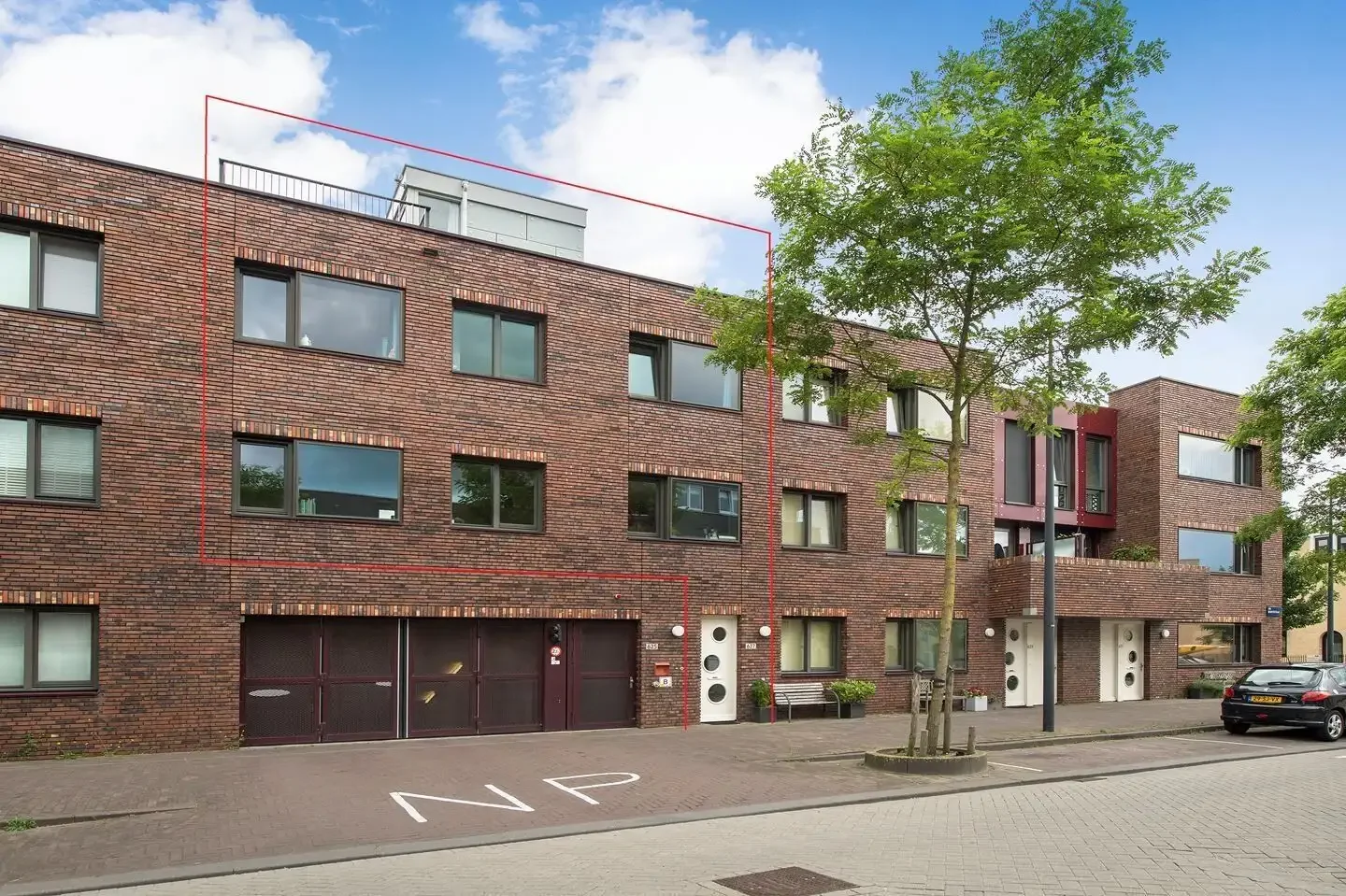 Foto van de Appartement gelegen aan de Eva Besnyöstraat in Amsterdam