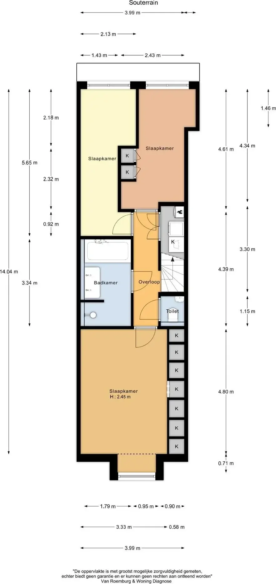 Foto van de Appartement gelegen aan de Eerste Jan van der Heijdenstraat in Amsterdam