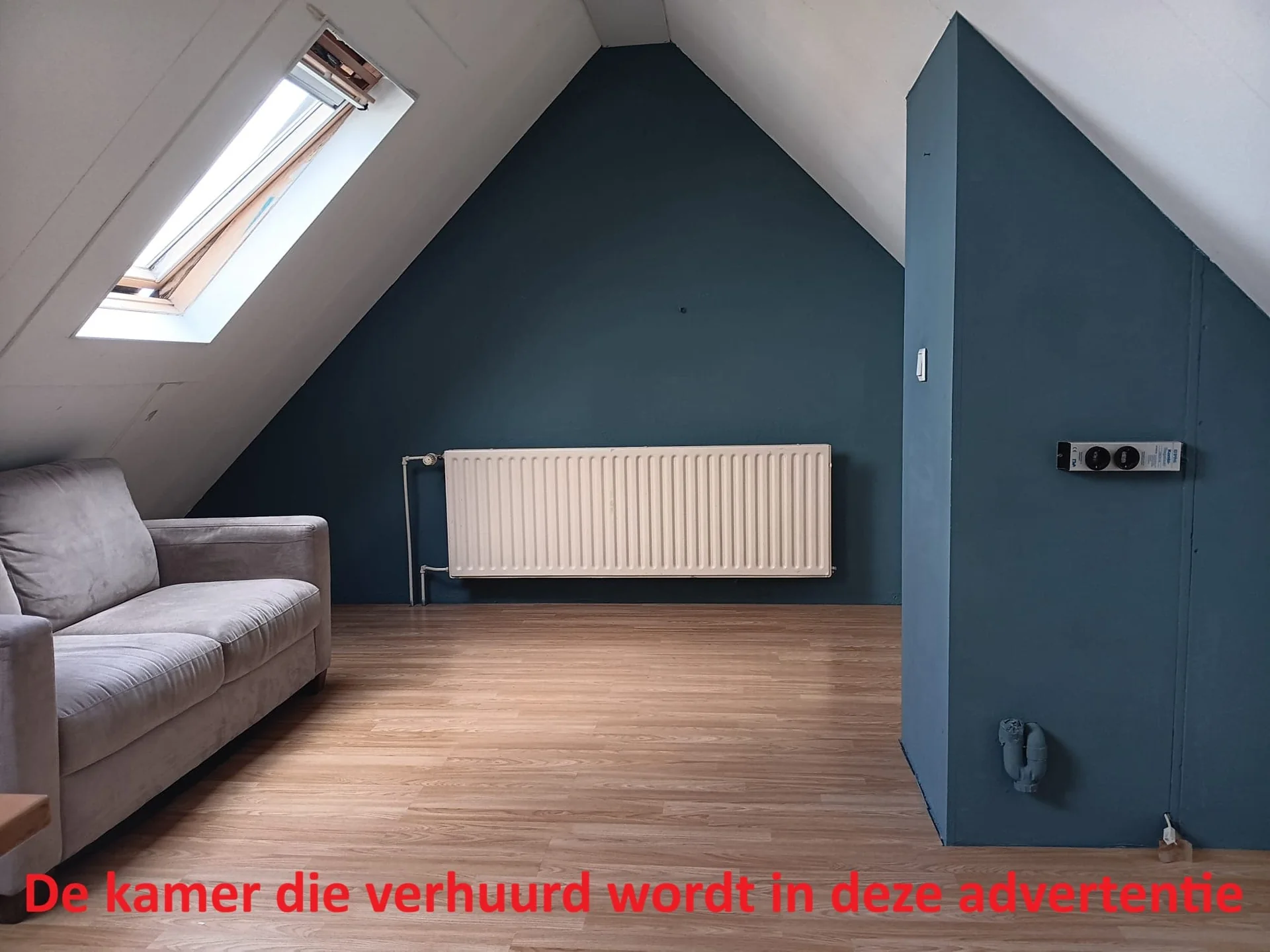 Foto van de Kamer gelegen aan de Hondsrug in Utrecht