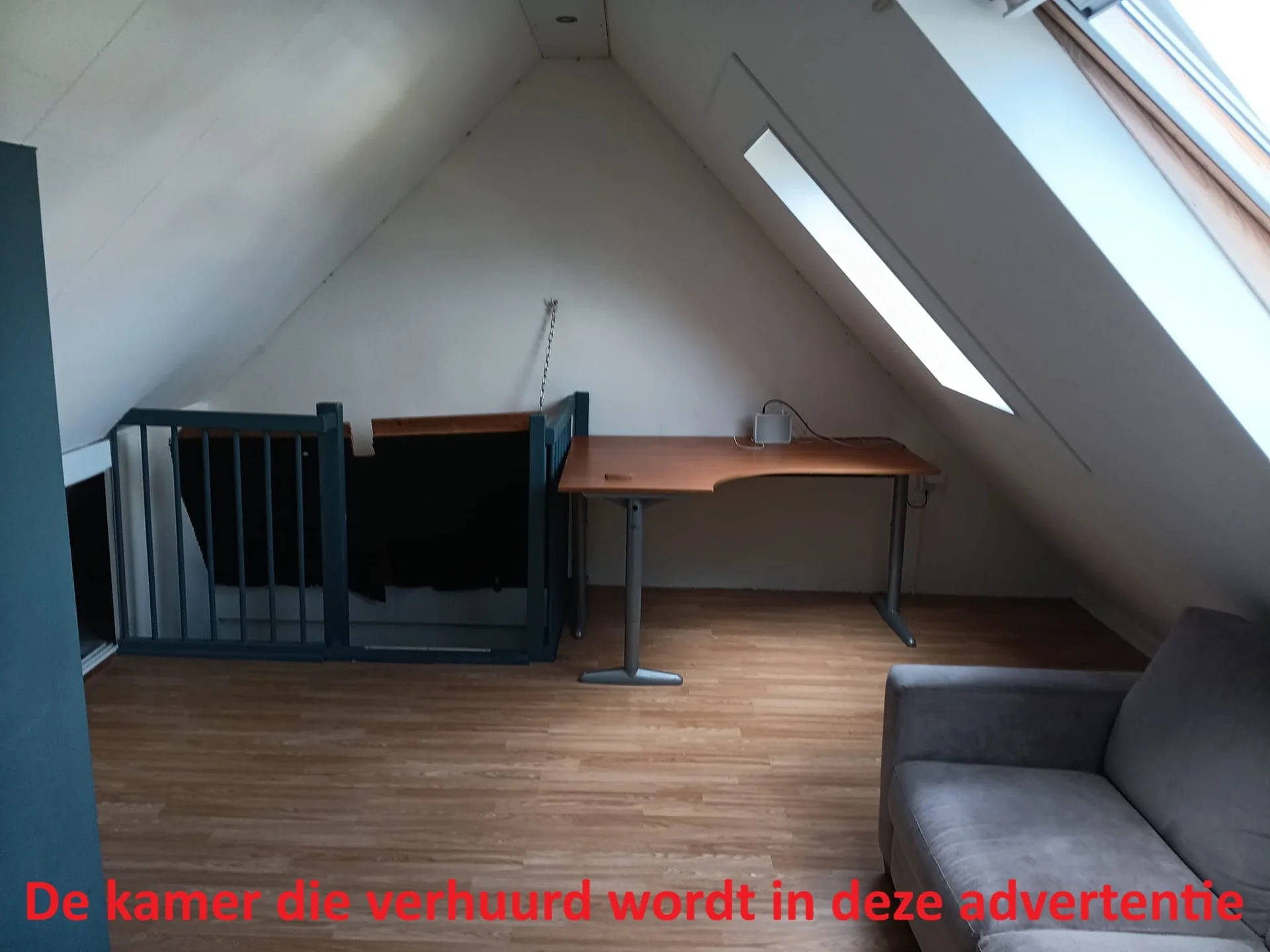 Foto van de Kamer gelegen aan de Hondsrug in Utrecht