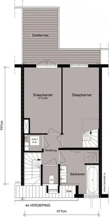 Foto van de Appartement gelegen aan de Van Beuningenplein in Amsterdam