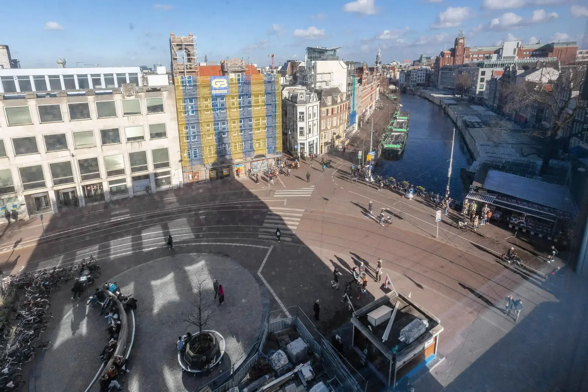 Foto van de Appartement gelegen aan de Koningsplein in Amsterdam