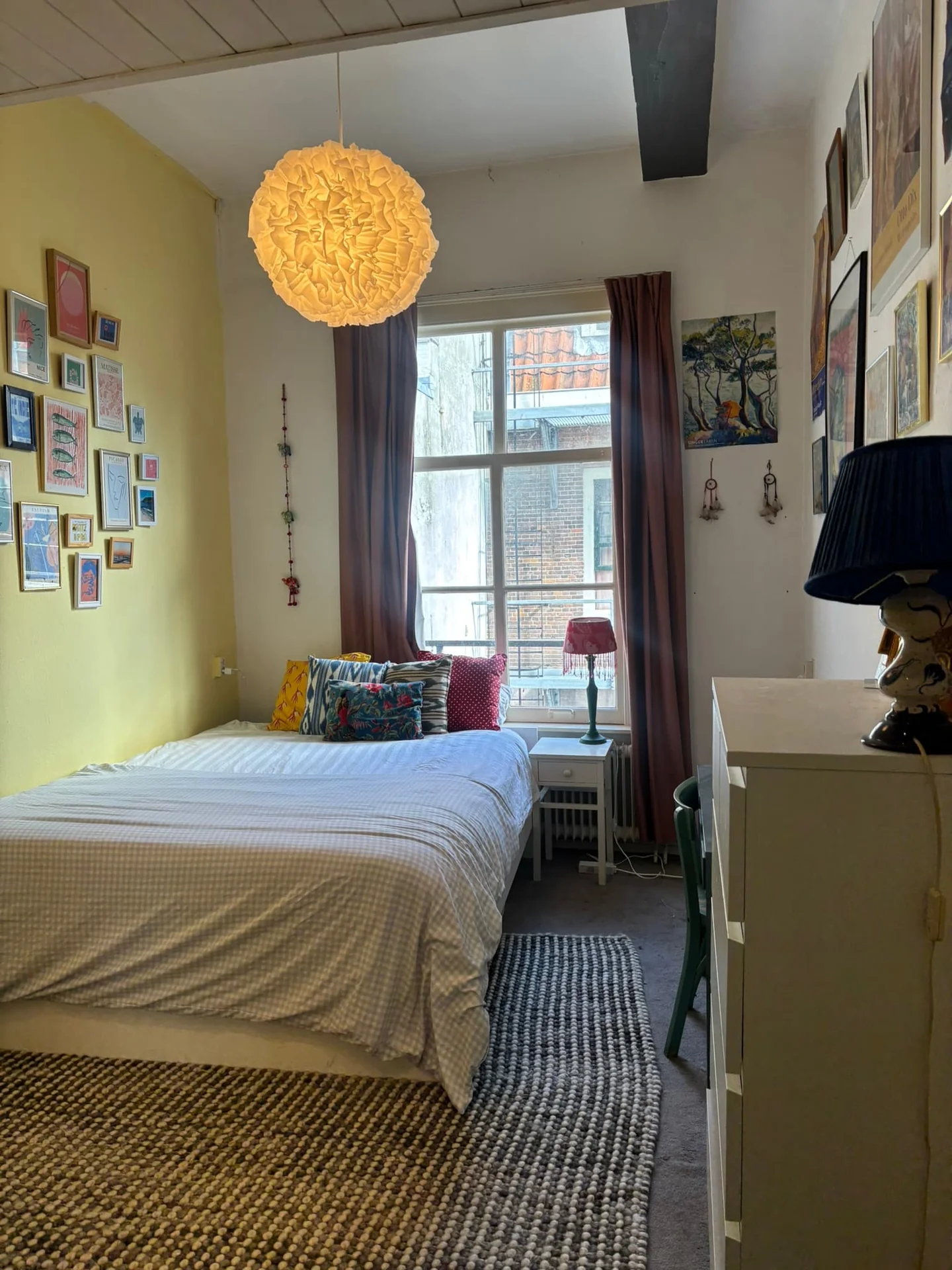 Foto van de Kamer gelegen aan de Rapenburg in Leiden