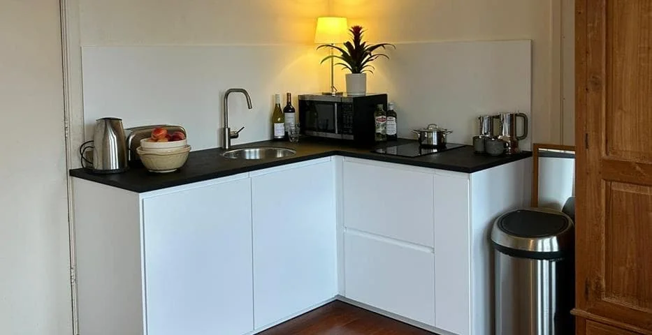 Foto van de Studio gelegen aan de Amstelkade in Amsterdam