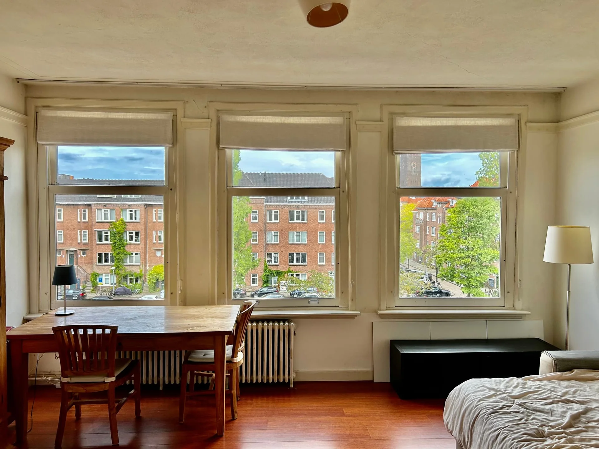 Foto van de Studio gelegen aan de Amstelkade in Amsterdam