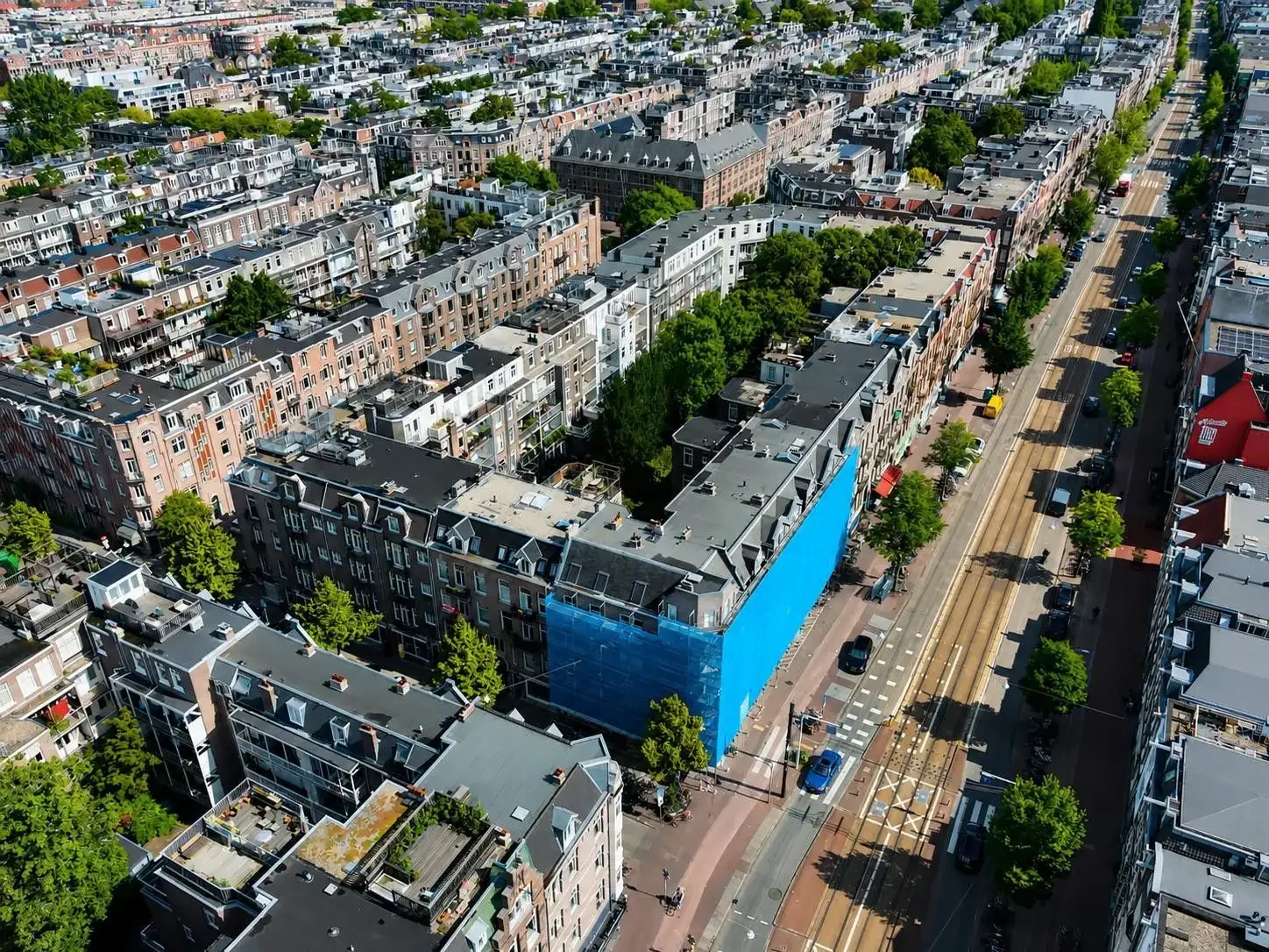 Foto van de Appartement gelegen aan de Overtoom in Amsterdam