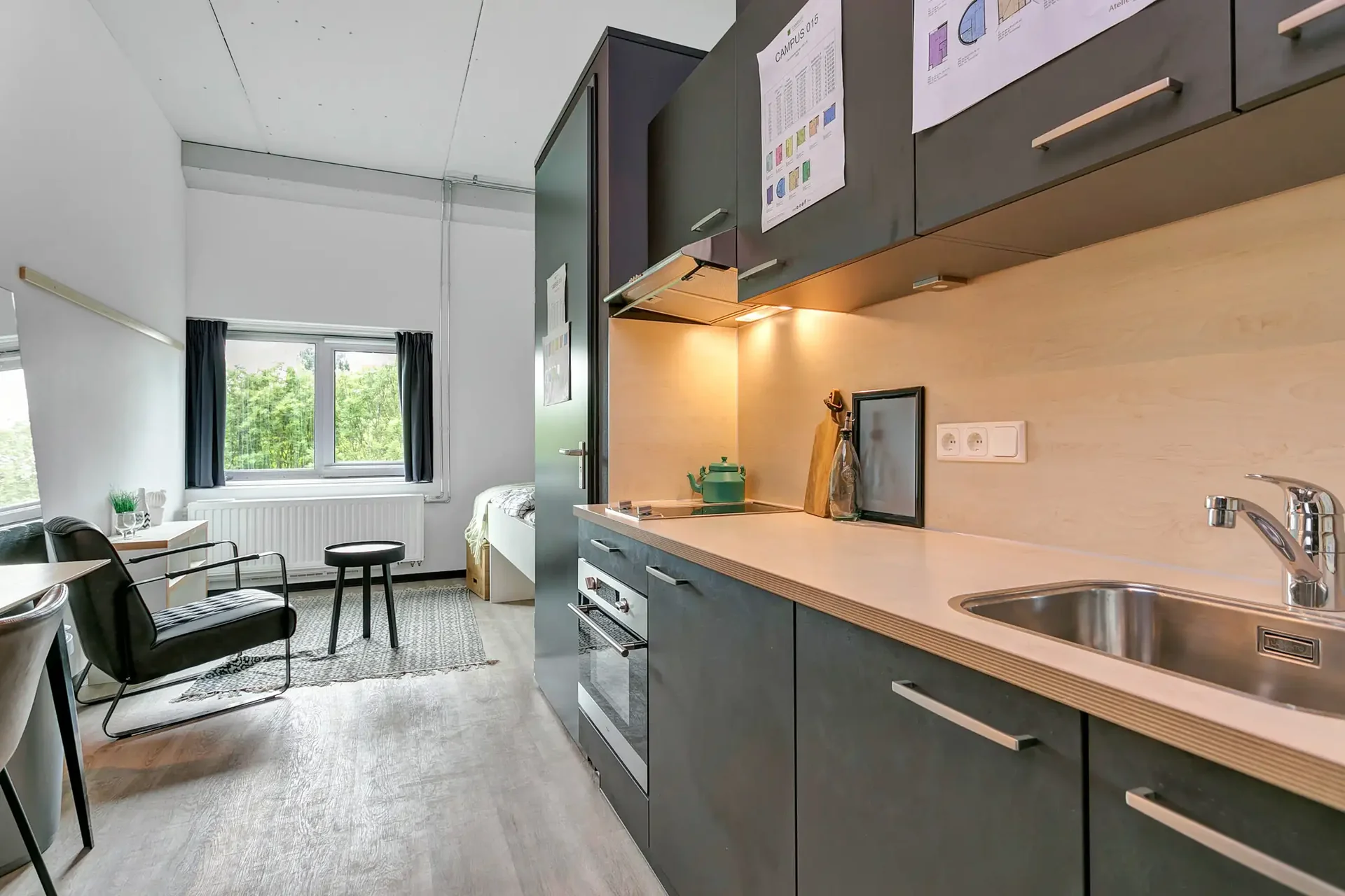 Foto van de Appartement gelegen aan de Van Embdenstraat in Delft