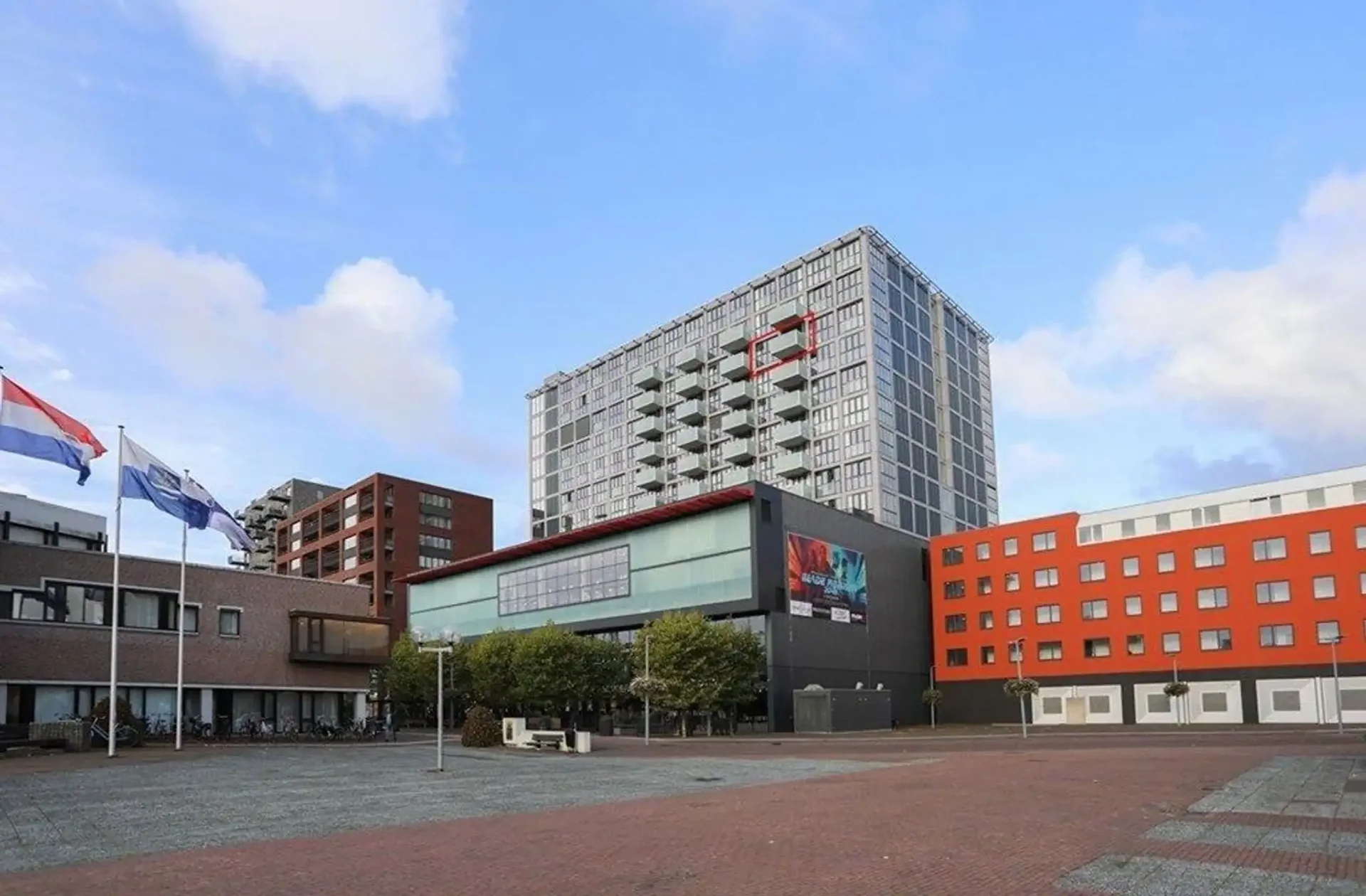Foto van de Appartement gelegen aan de Raadhuisplein in Hoofddorp