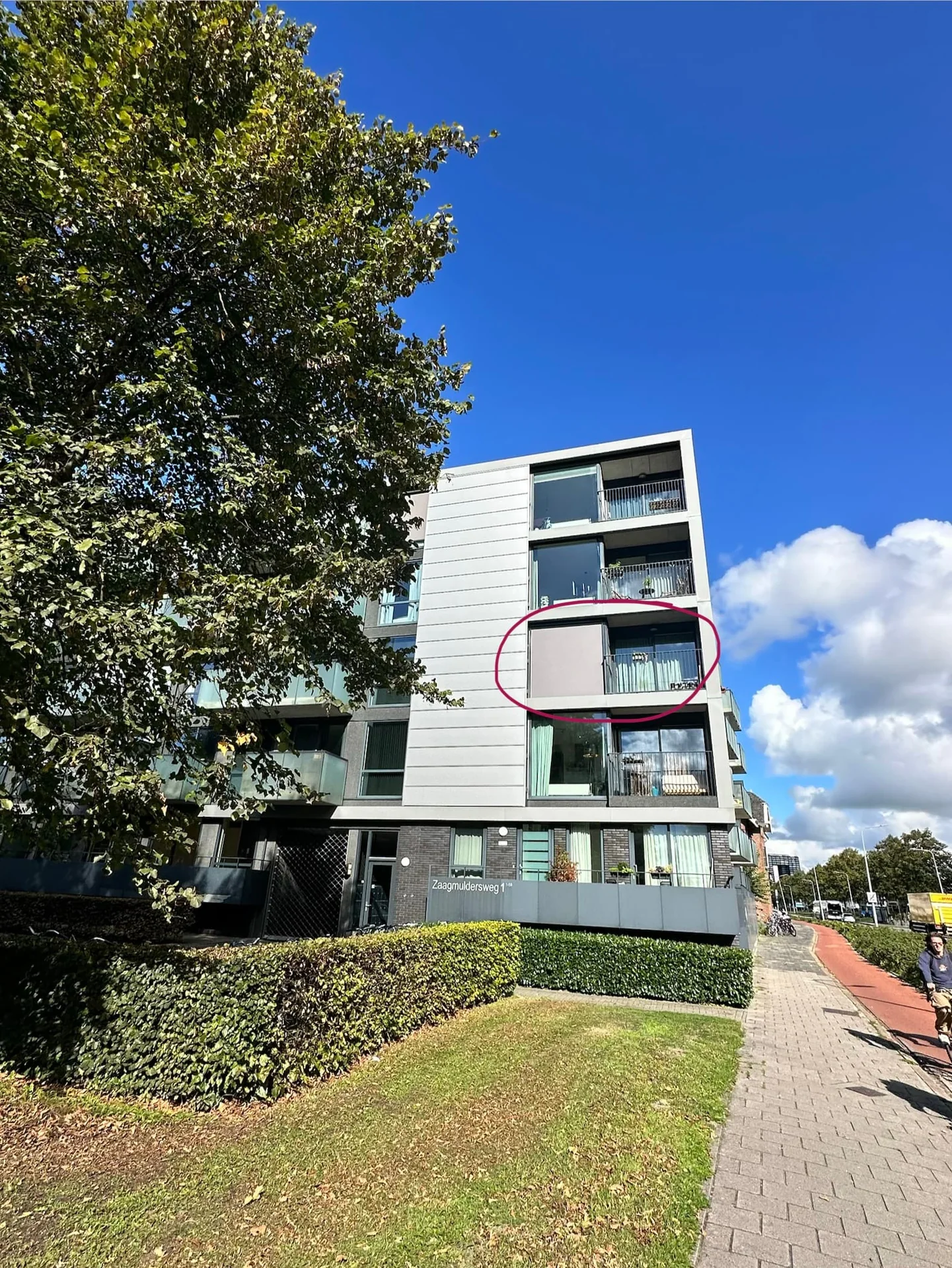 Foto van de Appartement gelegen aan de Zaagmuldersweg in Groningen
