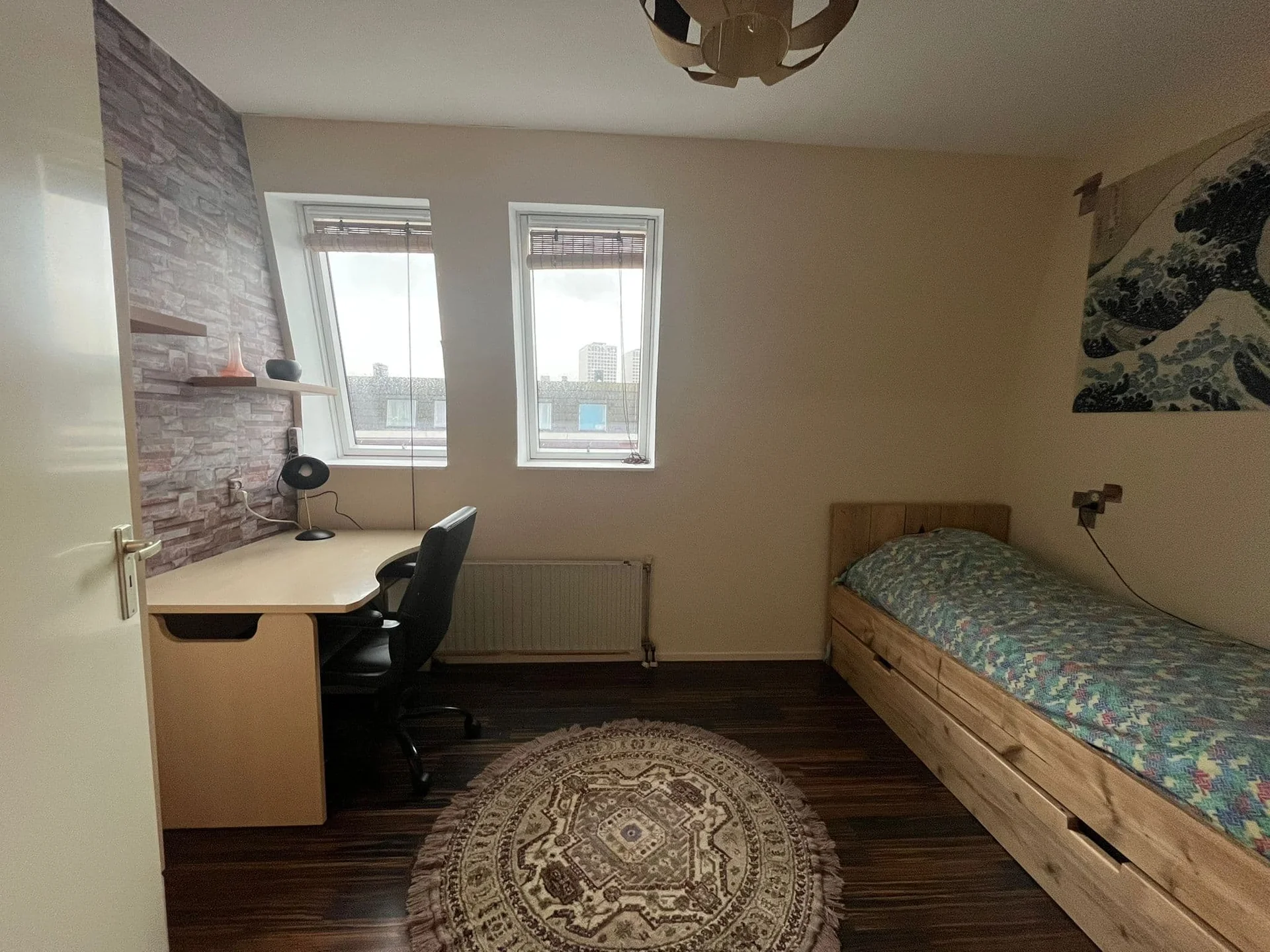Foto van de Kamer gelegen aan de Bilderdijkstraat in Rotterdam