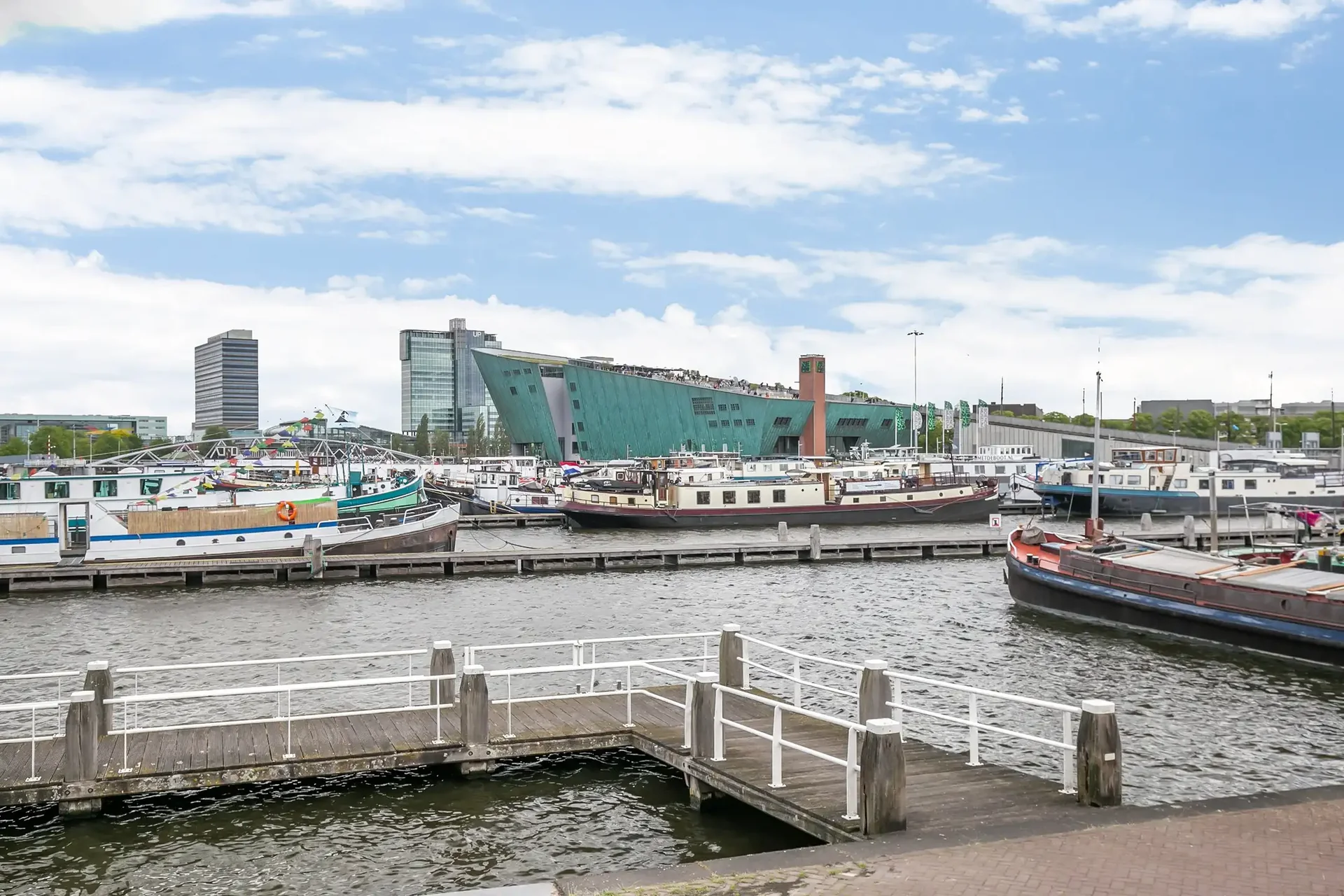 Foto van de Appartement gelegen aan de Prins Hendrikkade in Amsterdam