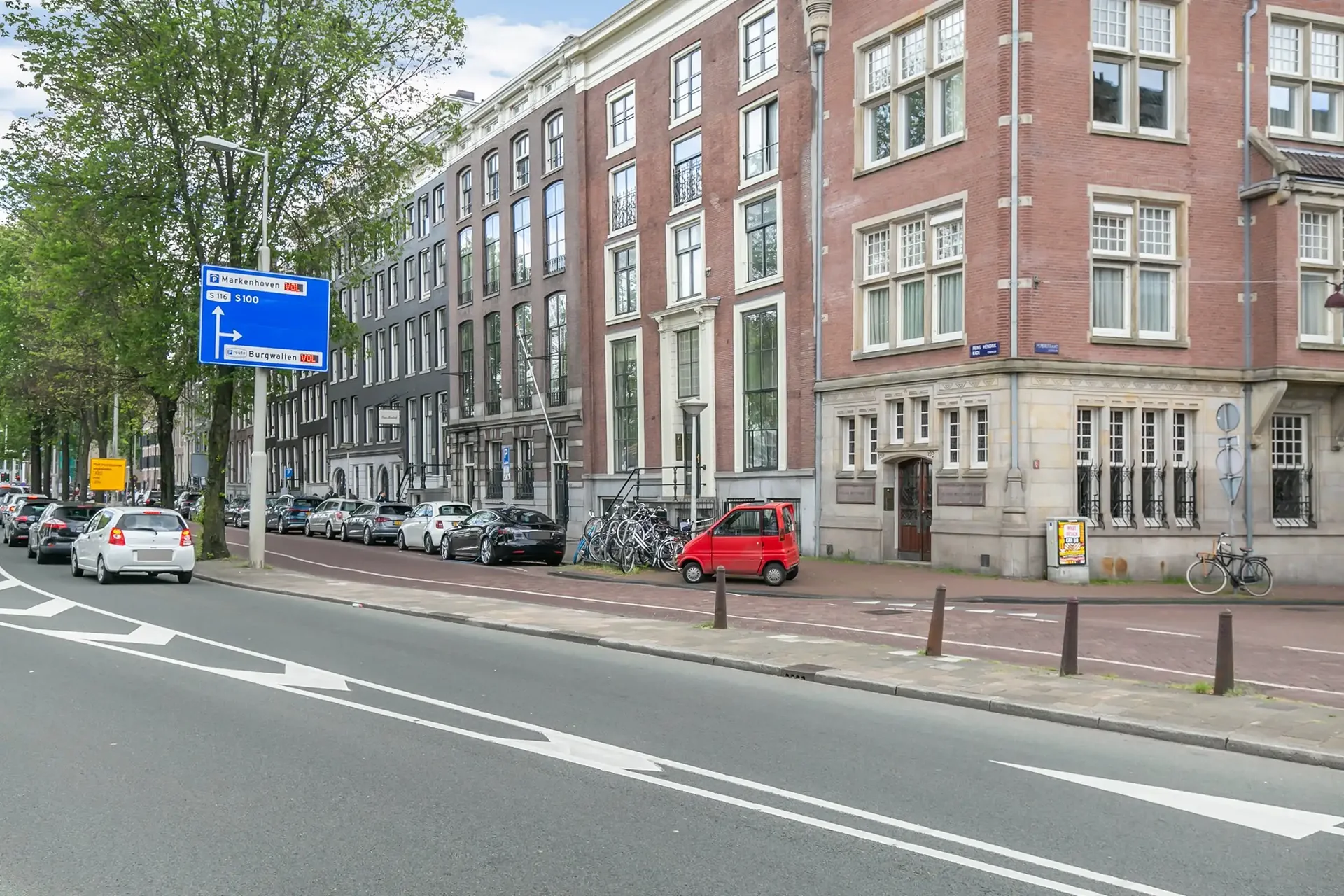 Foto van de Appartement gelegen aan de Prins Hendrikkade in Amsterdam