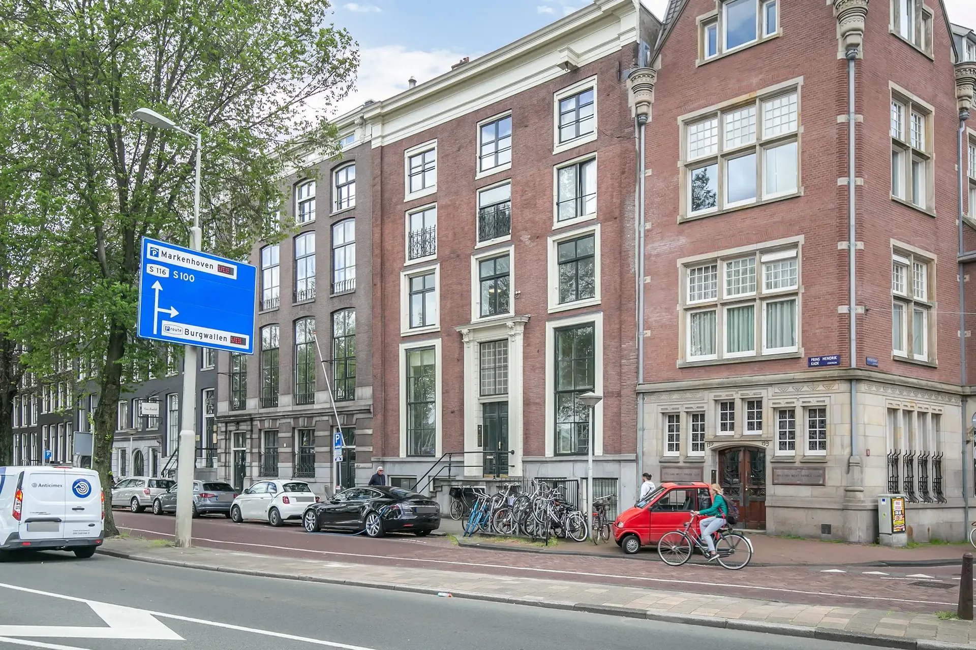 Foto van de Appartement gelegen aan de Prins Hendrikkade in Amsterdam