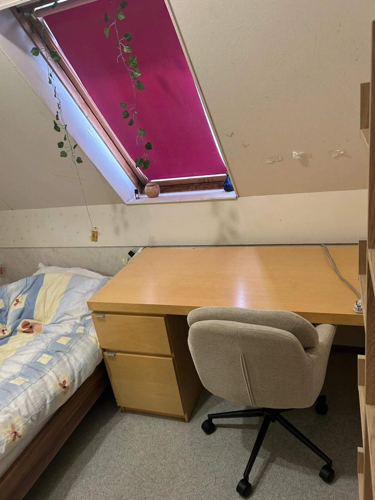 Foto van de Kamer gelegen aan de Burgemeester Fabiuspark in Bilthoven