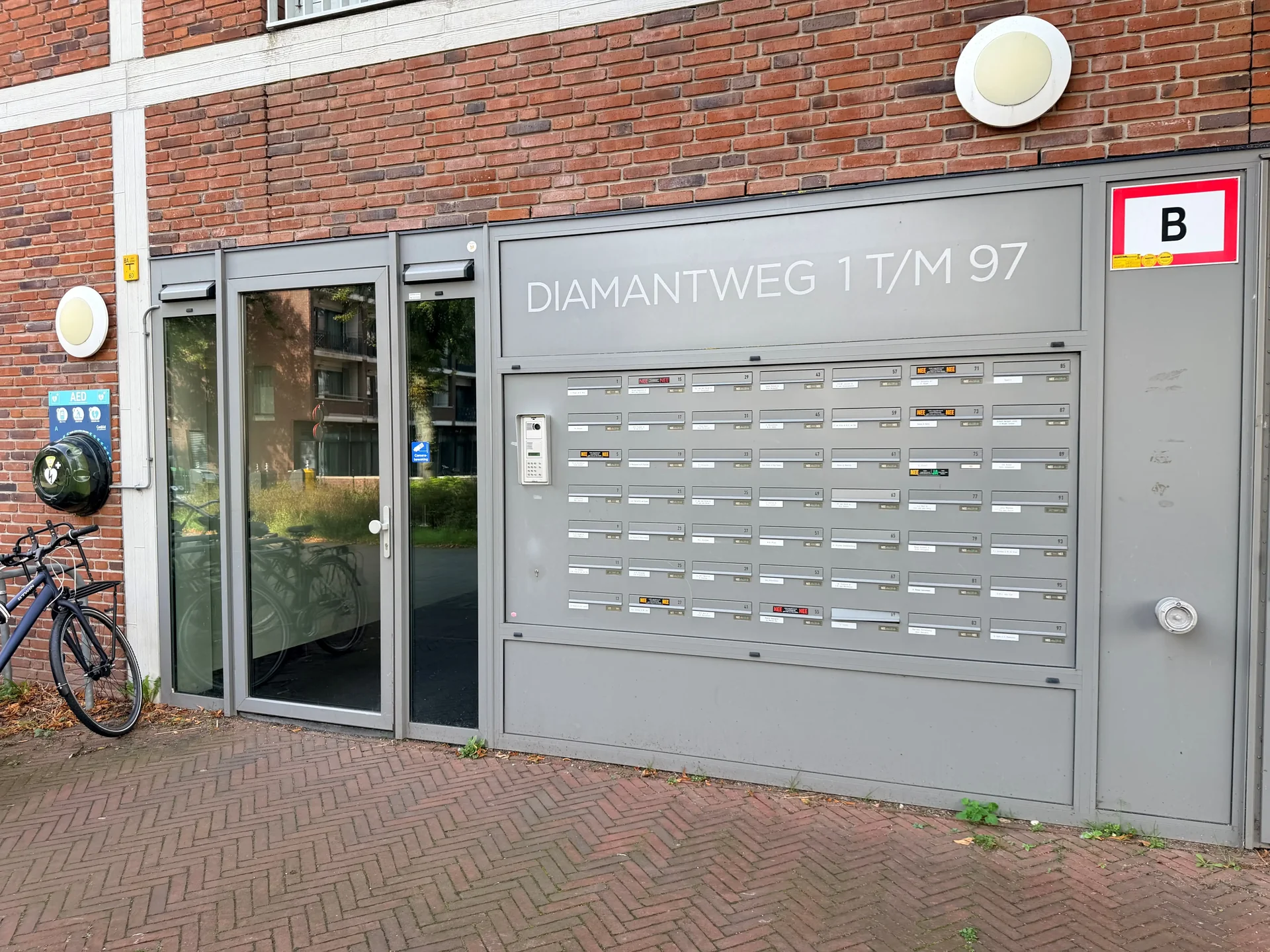 Foto van de Appartement gelegen aan de Diamantweg in Utrecht