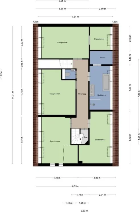 Foto van de Appartement gelegen aan de Evertshoeve in Veghel