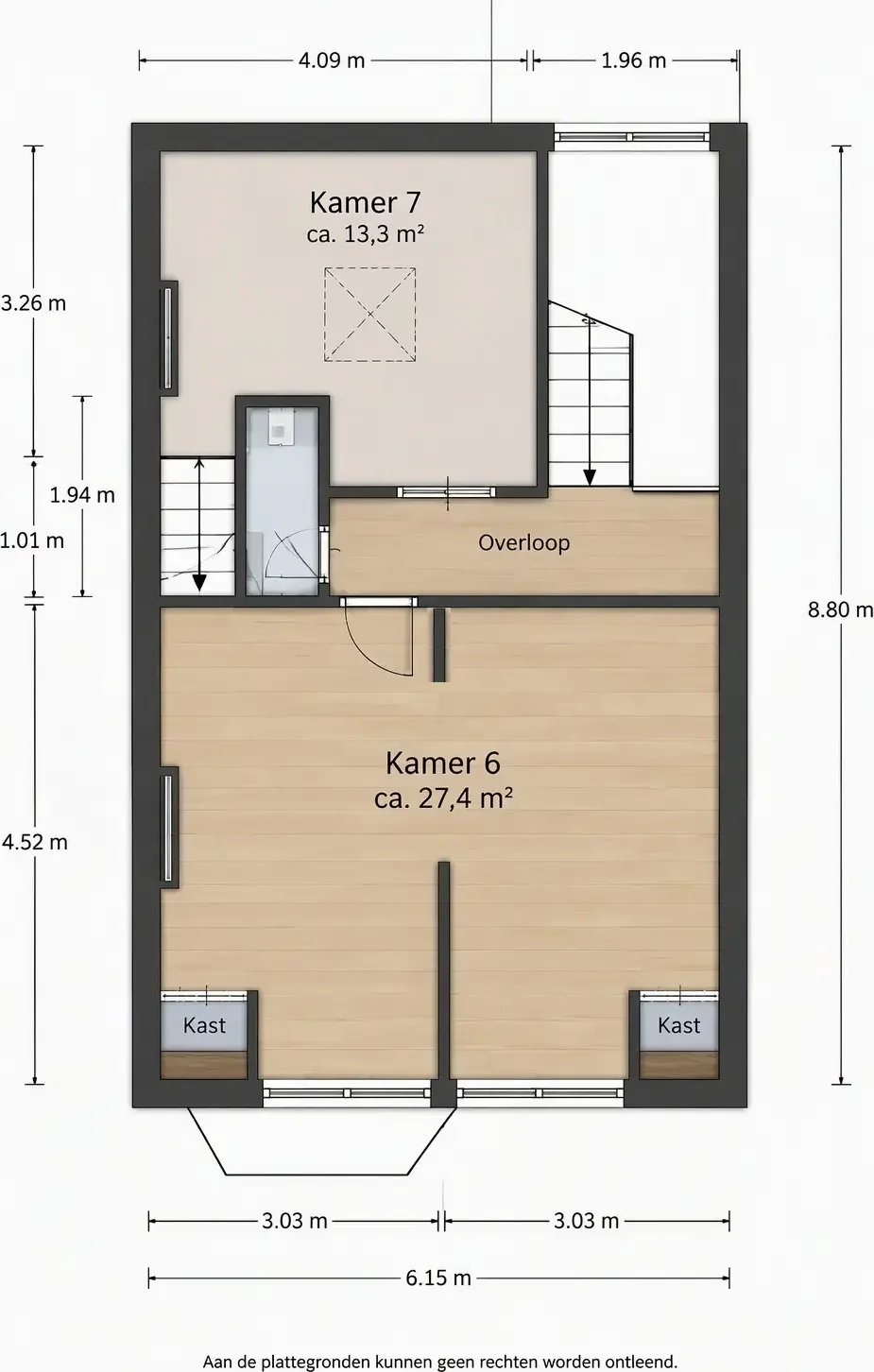 Foto van de Appartement gelegen aan de Wilhelminasingel in Maastricht