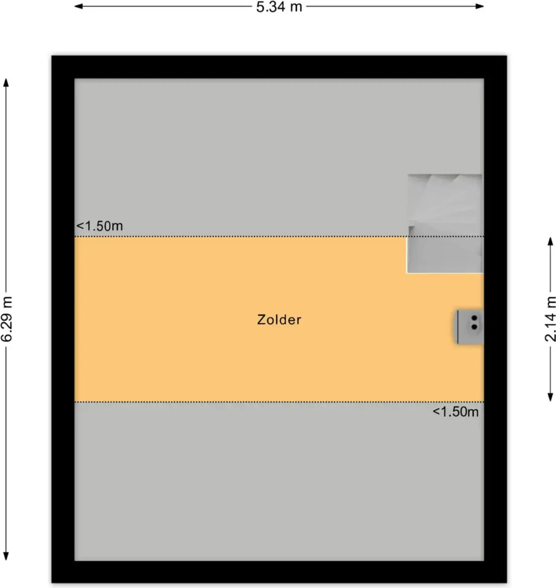 Foto van de Appartement gelegen aan de Kalsdonksestraat in Roosendaal