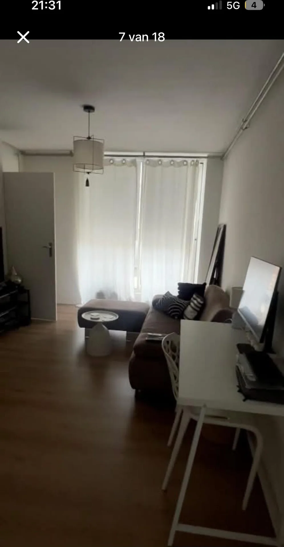 Foto van de Kamer gelegen aan de Halmaheirastraat in Amsterdam