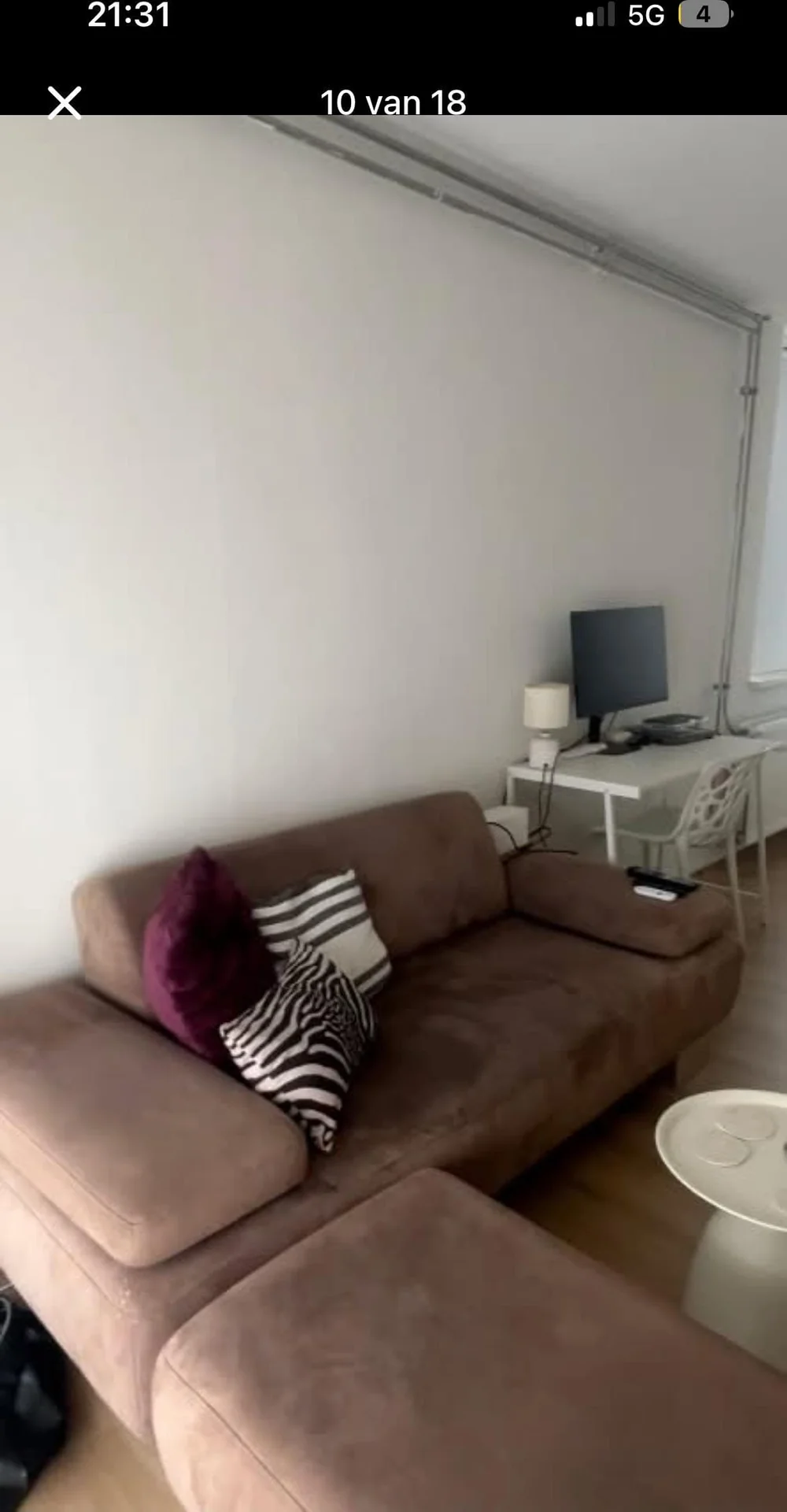 Foto van de Kamer gelegen aan de Halmaheirastraat in Amsterdam
